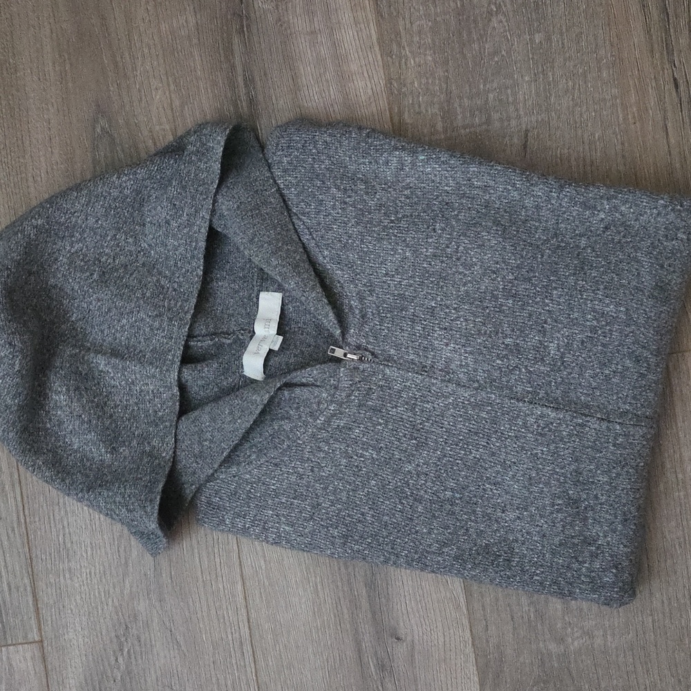 Verve Ami Hooded Zippered Sweater Jacket NEW - Picture 2 of 5